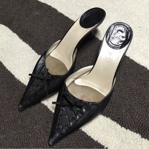 Christian Dior slip on low heels